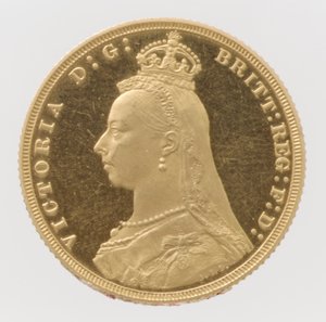 الملكة فيكتوريا اليوبيل برهان رئيس سيادة ، 1887. بواسطة جوزيف إدغار بوهم