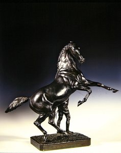 تربية الخيل الأصيل والعريس (برونزي) بواسطة جوزيف إدغار بوهم