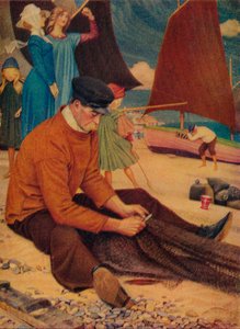 الشاطئ ، 1910 بواسطة جوزيف إدوارد سوثال