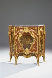 وحدة الدعم ، c1900 (Kingwood مثبتة على Ormolu & Wenis Martin) بواسطة جوزيف إيمانويل زوينر