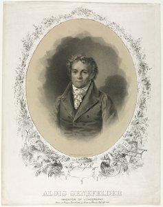 الويس سنفيلدر ، 1871. بواسطة جوزيف ف.ناب
