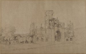 Kirkstall Abbey بواسطة جوزيف فارينجتون