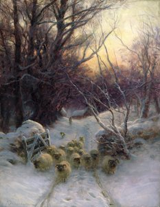 لقد أغلقت الشمس يوم الشتاء بواسطة Joseph Farquharson