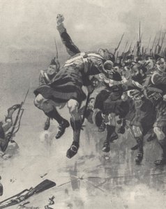 Scots Troops (litho) بواسطة جوزيف فينيمور