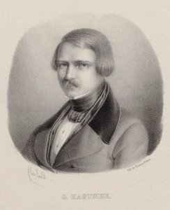 صورة للملحن جان جورج كاستنر 1810-1867. بواسطة جوزيف فريديريك فلاكسلاند