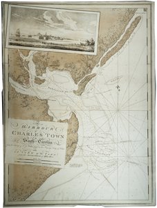 ميناء شارلستون [تشارلستون] في كارولينا الجنوبية ، 1780