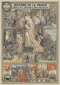 الأعمال النهائية وتنفيذ جان دارك (لون ليثو) بواسطة جوزيف جيرارد