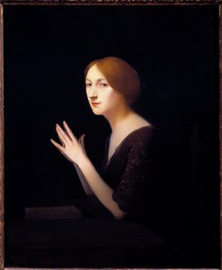 صورة لمارغريت مورينو (1871-1948) ممثلة الكوميديا الفرنسية لوحة جوزيف جراني (1861-1915) 1899 صن. 0،56 × 0،46 م باريس ، متحف أورسيه بواسطة جوزيف جراني