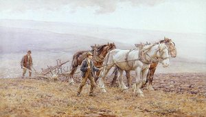 حرث داونز (ألوان مائية على ورق)