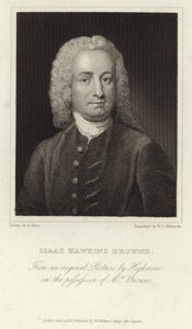 إسحاق هوكينز براون - كاتب وسياسي إنجليزي (1705 - 1760) بواسطة جوزيف هيمور