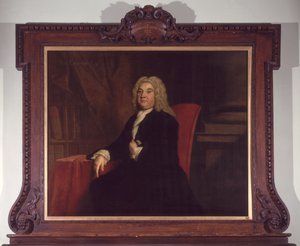 صورة لتوماس إيمرسون (ت 1745) ، حاكم مستشفى Foundling ، 1731 بواسطة جوزيف هيمور