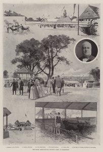 عرض الجمعية الزراعية الملكية في ميدستون بواسطة Joseph Holland Tringham