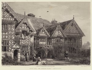 قاعة سبيك ، واجهة الحديقة ، لانكشاير بواسطة جوزيف جوشيا دود