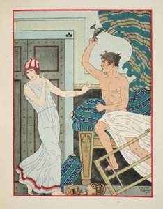 Choleric Rage ، توضيح من "أعمال أبقراط" ، 1934