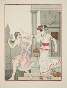 ضربت بشقة اليد ، رسم توضيحي من "أعمال أبقراط" ، 1934 بواسطة جوزيف كون ريجنير