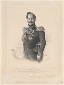 صورة للكونت أليكسي فيودوروفيتش أورلوف 1787-1862 بواسطة جوزيف لوميرسيه