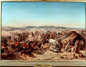 Conquete of Algeria (1830-1847): “” Capture of the Smalah (Smala) of Abd el Kader (Abd-el-Kader or ibn Muhyi al-Din al-Hasani (al Din al-Hasani) (1807-1883) by the Duke of Aumale in Taguin