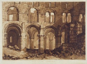 كاتدرائية الجزيرة المقدسة ، نقشها تشارلز تورنر (1773-1857) 1808 (نقش) بواسطة جوزيف مالورد ويليام (بعد) تورنر