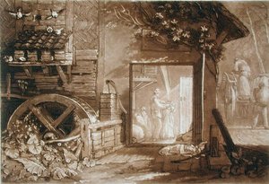 بنبري ميل ، كنت ، نقش بواسطة تشارلز تورنر (1773-1857) نشر 1808 (نقش) بواسطة جوزيف مالورد ويليام (بعد) تورنر