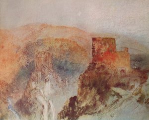 بورج إلتز وتروتز إلتز من الشمال ، 1840 بواسطة جوزيف مالورد وليام تورنر