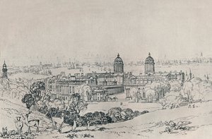 لندن من غرينيتش بارك ، c1809 ، 1923 بواسطة جوزيف مالورد وليام تورنر
