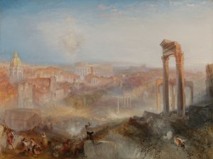 روما الحديثة ، كامبو فاتشينو بواسطة جوزيف مالورد وليام تورنر