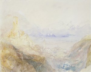 No.0588 هوسبينثال ، سقوط سانت جوتهارد ، صباح (انظر أيضا 95126) بواسطة جوزيف مالورد وليام تورنر