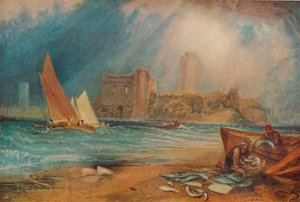 قلعة بيمبروك ، ويلز ، c1829 بواسطة جوزيف مالورد وليام تورنر