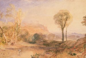 قلعة بويس ، مونتغمريشاير ، حوالي عام 1835 (ألوان مائية على ورق) بواسطة جوزيف مالورد وليام تورنر