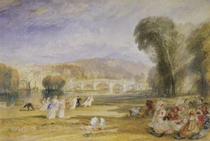 ريتشموند هيل والجسر ، ساري ، c.1828-9