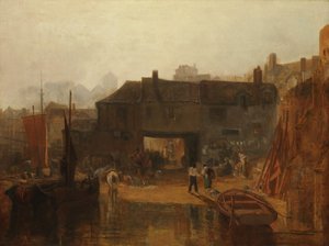 سالتاش مع ووتر فيري ، كورنوال ، 1811 بواسطة جوزيف مالورد وليام تورنر