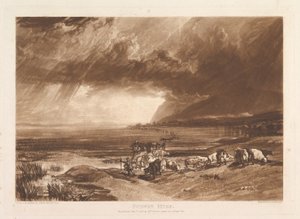 Solway Moss Liber Studiorum ، الجزء الحادي عشر ، اللوحة 52 ، 1 يناير 1816. بواسطة جوزيف مالورد وليام تورنر