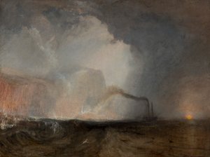 ستافا ، كهف فينجال [1832 ، الأكاديمية الملكية للفنون ، لندن ، كتالوج المعرض] بواسطة جوزيف مالورد وليام تورنر