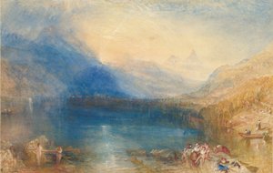 بحيرة زوغ ، 1843 (مرحاض فوق الجرافيت)