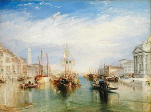 البندقية ، من رواق مادونا ديلا سالوت ، كاليفورنيا. 1835. بواسطة جوزيف مالورد وليام تورنر