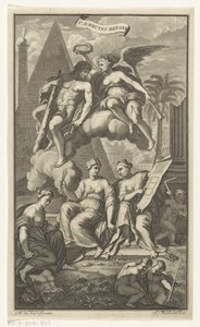 توجت فيكتوريا هرقل قرص مضغوط. بروينز رايسن (العنوان على الكائن) صفحة العنوان لـ: Cornelis de Bruyn، Reizen، 1698 بواسطة هندريك فان كرونفيلت