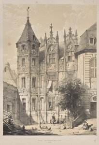 عمارة العصور الوسطى: فندق Bourgtheroulde ، روان