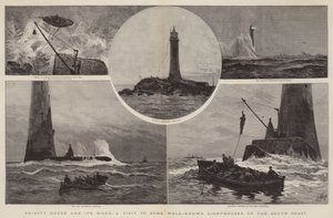 Trinity House وعمله ، زيارة لبعض منارات معروفة على الساحل الجنوبي