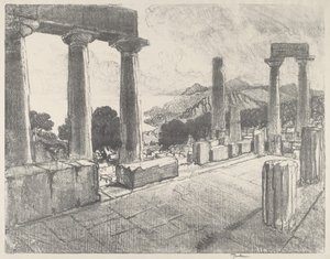 ايجينا ، الغابة السوداء ، 1913. بواسطة جوزيف بينيل