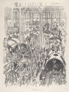 محركات البناء للحلفاء ، 1917. بواسطة جوزيف بينيل