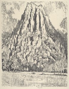 دعامات ، يوسمايت ، 1912. بواسطة جوزيف بينيل