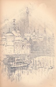 تأثير المساء المبكر ، معرض باريس ، 1901 بواسطة جوزيف بينيل