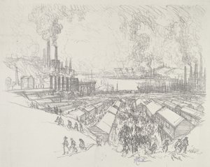الساعة الخامسة ، 1916. بواسطة جوزيف بينيل