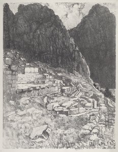 مقاعد الأقوياء ، دلفي ، 1913. بواسطة جوزيف بينيل