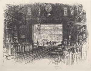 مصنع شل رقم 2 ، 1917. بواسطة جوزيف بينيل