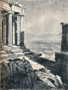 معبد ثيسيوس من الأكروبول ، c1913 بواسطة جوزيف بينيل