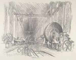 بازيليك الحرب ، 1916. بواسطة جوزيف بينيل