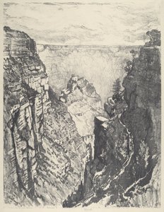 The Bright Angel Trail ، 1912. بواسطة جوزيف بينيل