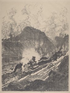 قطع من كوليبرا ، 1912. بواسطة جوزيف بينيل