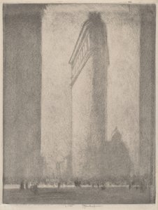 الحديد المسطح نيويورك ، 1908. بواسطة جوزيف بينيل